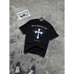 Футболка оверсайз чорна Creat dourself mell Футболка оверсайз чорна Creat dourself mell