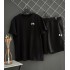 Шорти Under Armour білий лого + футболка Under Armour чорна