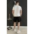 Шорти Under Armour білий лого + футболка Under Armour біла