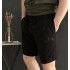 Шорти Under Armour чорний лого + футболка Under Armour хакі