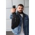 Шкіряна сумка на пояс SKILL Two Line SKL-008
