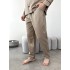 Піжама чоловіча COSY з cатину (штани+сорочка), Iced Coffee