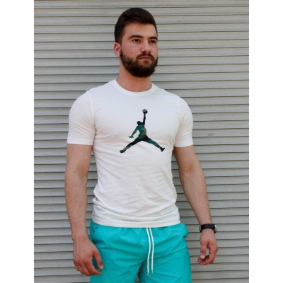 Чоловіча футболка біла Jordan