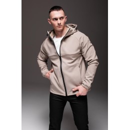 Куртка Soft Shell на флісі бежева Куртка Soft Shell на флісі бежева