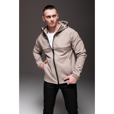 Куртка Soft Shell на флісі бежева Куртка Soft Shell на флісі бежева