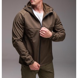 Куртка Soft Shell на флісі хакі Куртка Soft Shell на флісі хакі