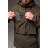 Чоловічий хакі анорак Softshell на флісі Чоловічий хакі анорак Softshell на флісі