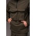 Чоловічий хакі анорак Softshell на флісі Чоловічий хакі анорак Softshell на флісі