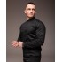 Чорна чоловіча сорочка "Style" бавовна комірець - стійка
