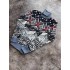 Теплий светр M-XL "Орнамент" джинс D-011 Теплий светр M-XL "Орнамент" джинс D-011