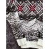 Теплий светр M-XL "Орнамент" білий D-008 Теплий светр M-XL "Орнамент" білий D-008