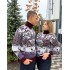 Теплий светр M-XL "Будинок з оленями" бордовий D-015 Теплий светр M-XL "Будинок з оленями" бордовий D-015