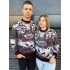 Теплий светр M-XL "Будиночок без горла" бордовий D-038 Теплий светр M-XL "Будиночок без горла" бордовий D-038