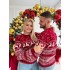 Теплий светр M-XL червоний D-049 Теплий светр M-XL червоний D-049