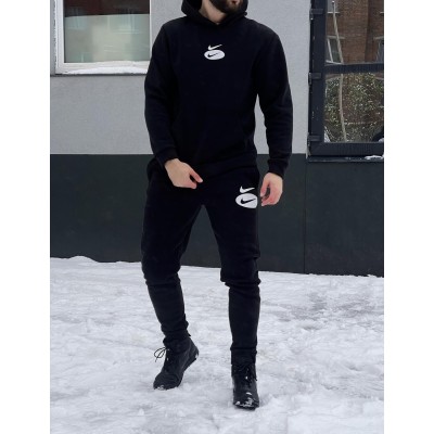 Чоловічий спортивний костюм Nik чорний