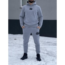 Чоловічий спортивний костюм Nik сірий Чоловічий спортивний костюм Nik сірий
